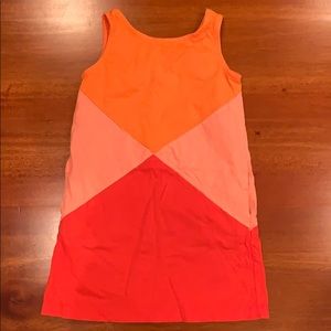 TEA collection graphic pieced sundress ☀️